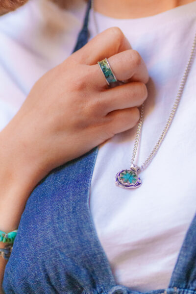 BAGUE ORSON TURQUOISE