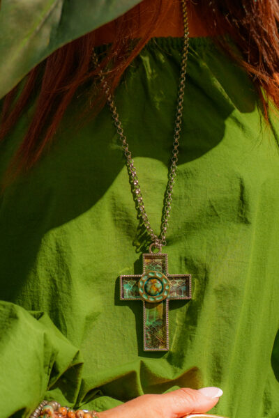 COLLIER DAPHNÉ TURQUOISE